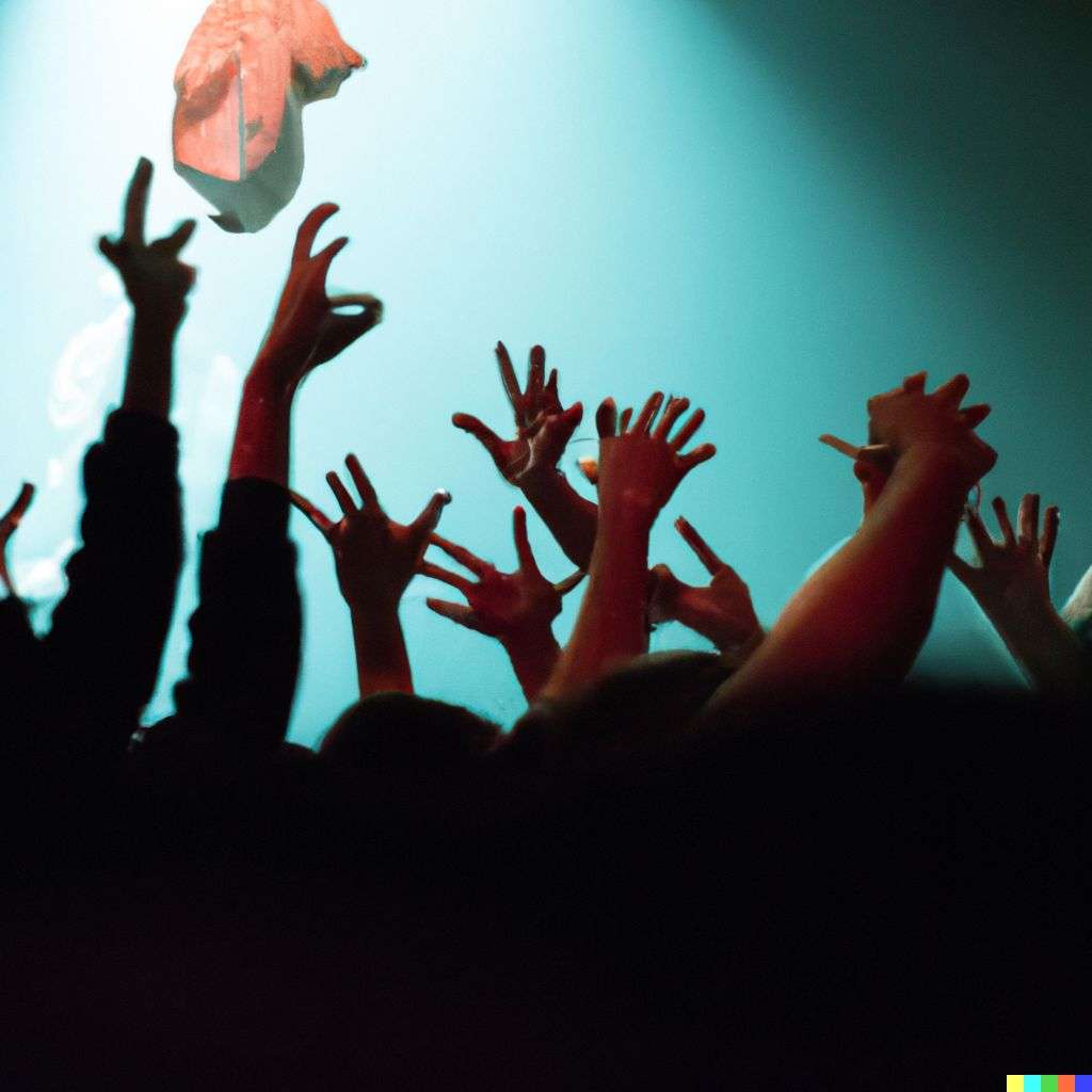 the discovery of gravity at a music concert